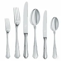 Set 100 tacamuri argint masiv Barocco