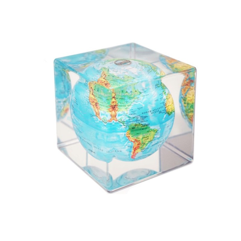 Glob solar rotativ Mova cube