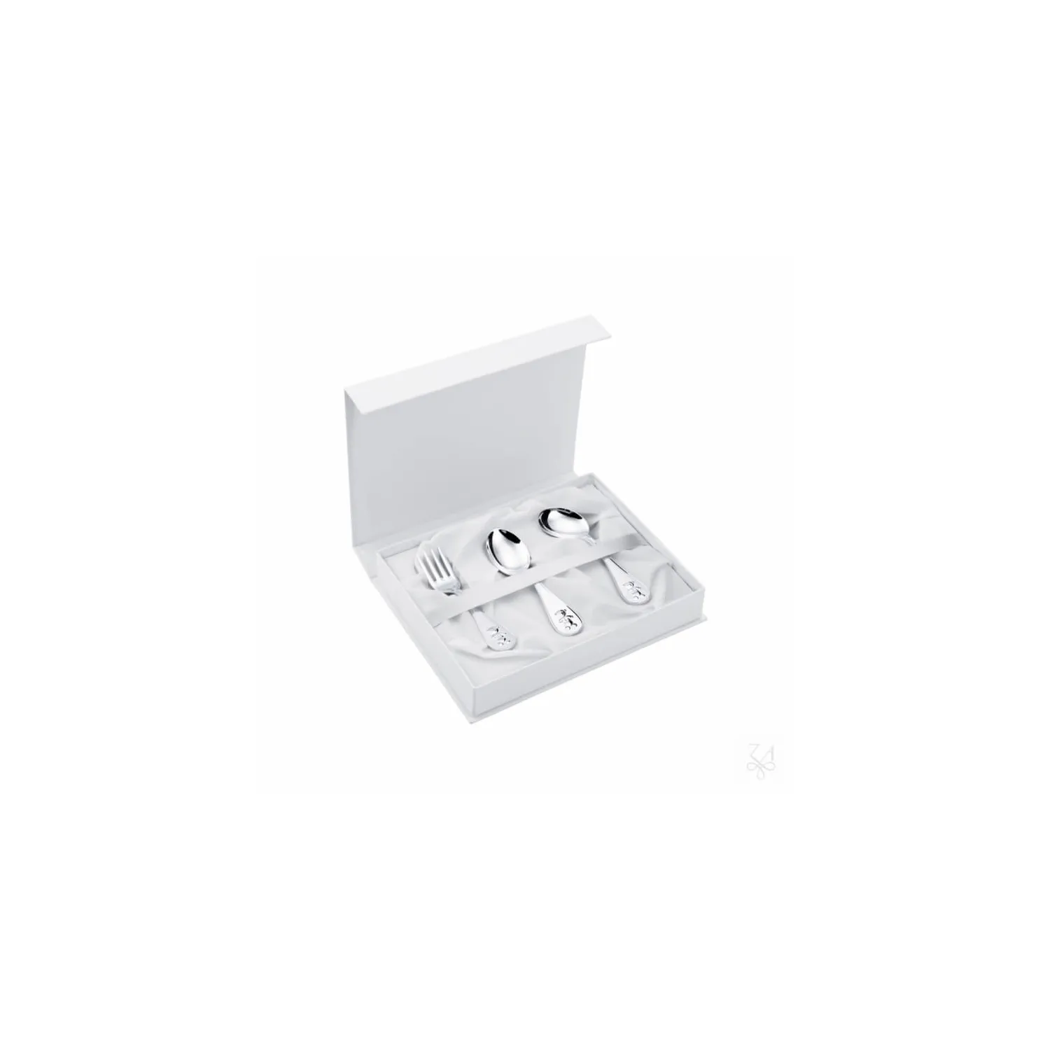 Set tacamuri copii argint masiv Classic Kikko