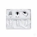 Set tacamuri copii argint masiv Classic Kikko