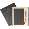 Set pix Parker Jotter XL Dark cu notes