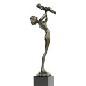 Statueta bronz "Mama cu bebelus"