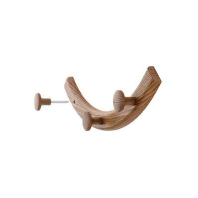 Umbra Flip Attaccapanni da parete con 5 ganci ribaltabili, Frassino, Naturale : Umbra Umbra Flip Attaccapanni da parete con 5 ganci ribaltabili, Frassino, Naturale : Umbra