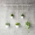 Set ghivece suspendate Umbra Triflora XL White