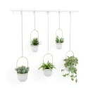 Set ghivece suspendate Umbra Triflora XL White