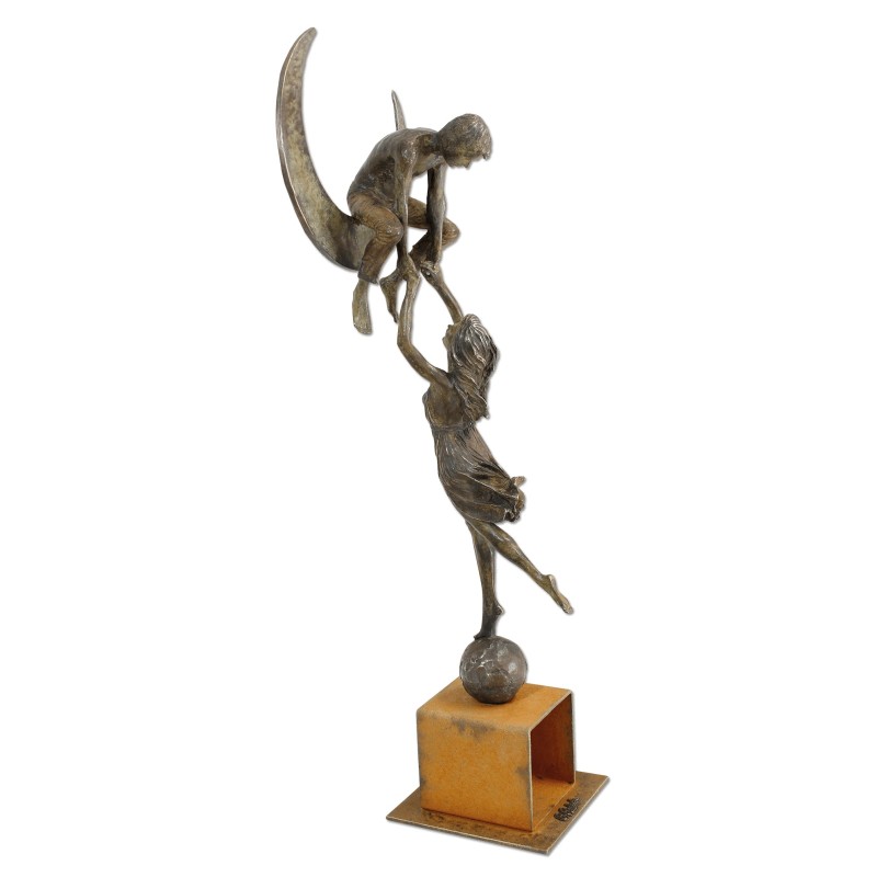 Statueta bronz ”Visatorii”