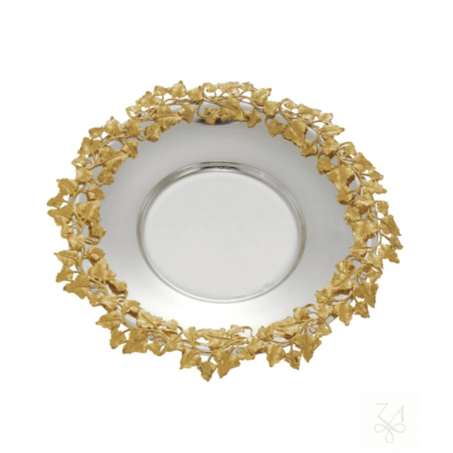 Set Kiddush pahar si tava argint masiv Ivy