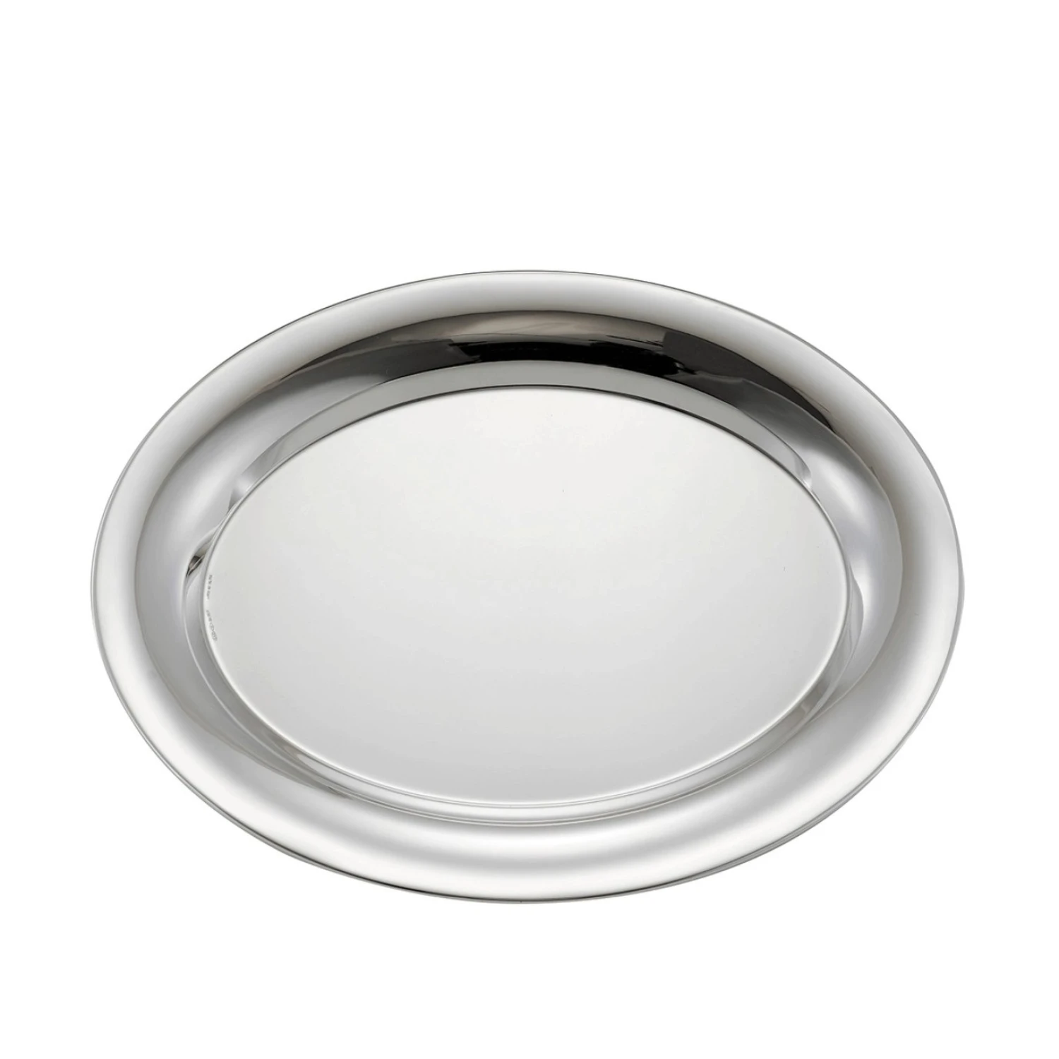 Set tava si 6 pahare argint masiv Plain