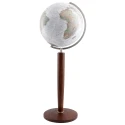 Glob de podea cu lumina Duo Alba Khan Ø 51cm
