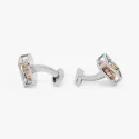 Butoni Square Gear Silver