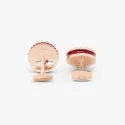 Butoni Round Skeleton Gear RoseGold