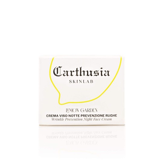 Crema de noapte pentru prevenirea ridurilor Carthusia SKINLAB Lemon Garden