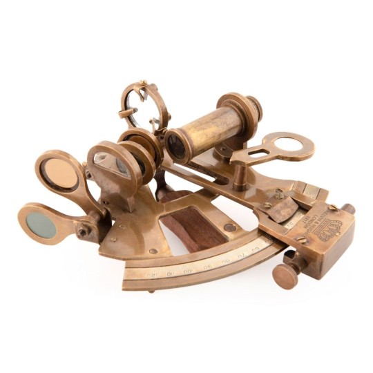 Sextant in cutie lemn Discovery
