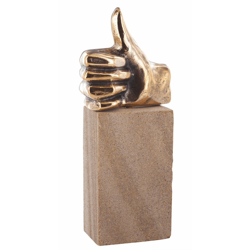 Statueta bronz "Thumbs Up"