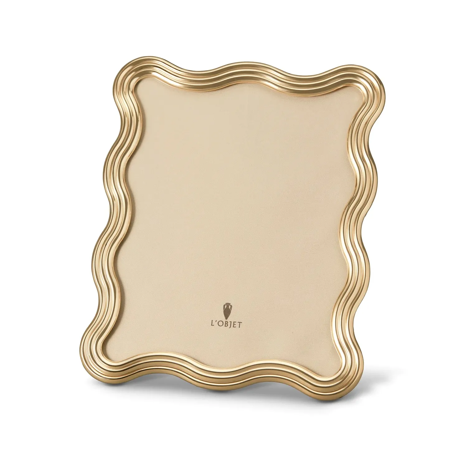 Rama foto L'Objet Ripple Gold 20x25
