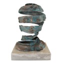 Statueta bronz masiv ”Omul momentului”
