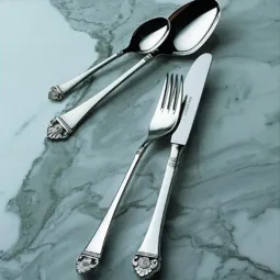 Set 4 tacamuri argint masiv Robbe & Berking Rosenmuster
