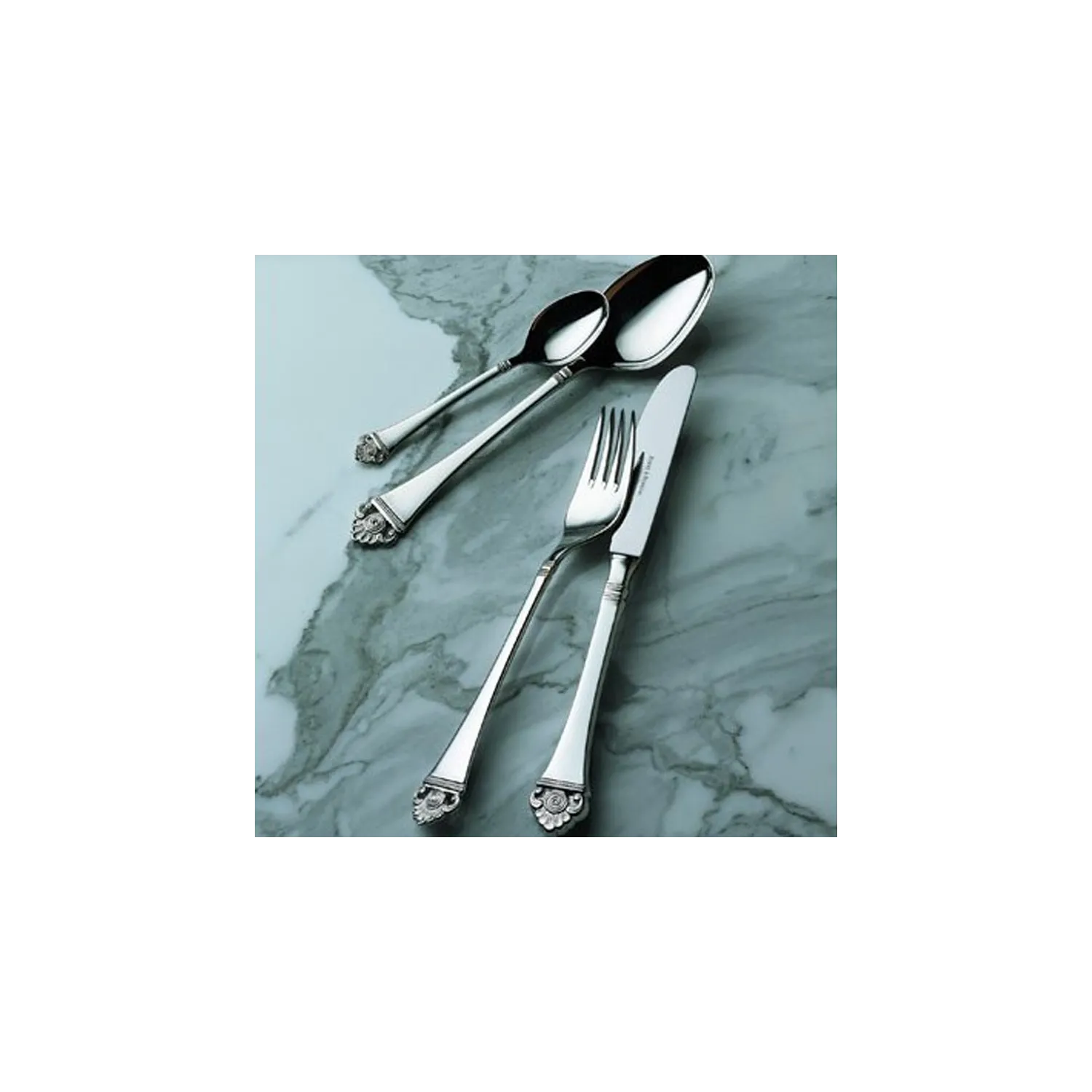 Set 4 tacamuri argint masiv Robbe & Berking Rosenmuster