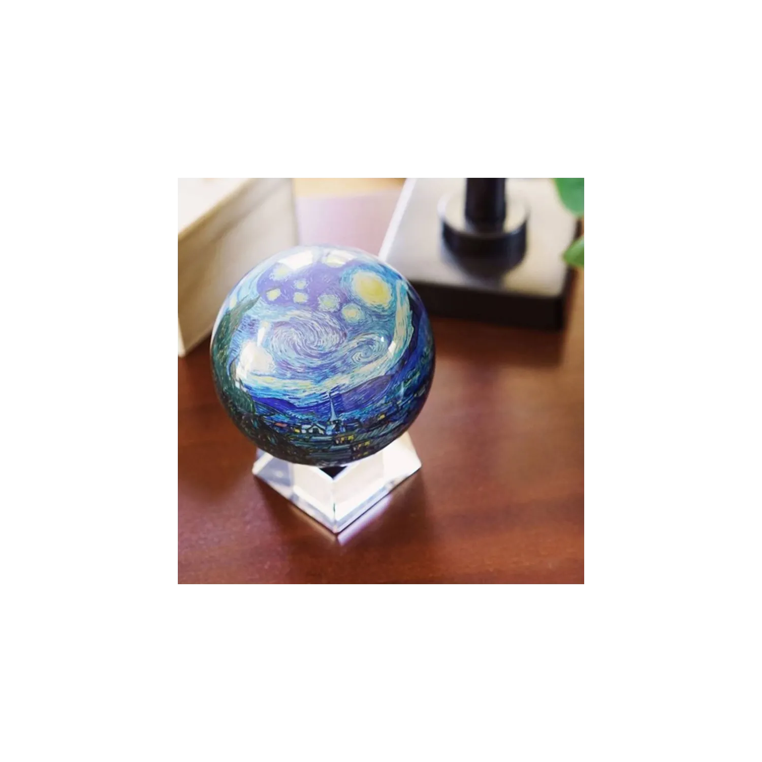 Glob solar rotativ Mova Starry Night by Van Gogh