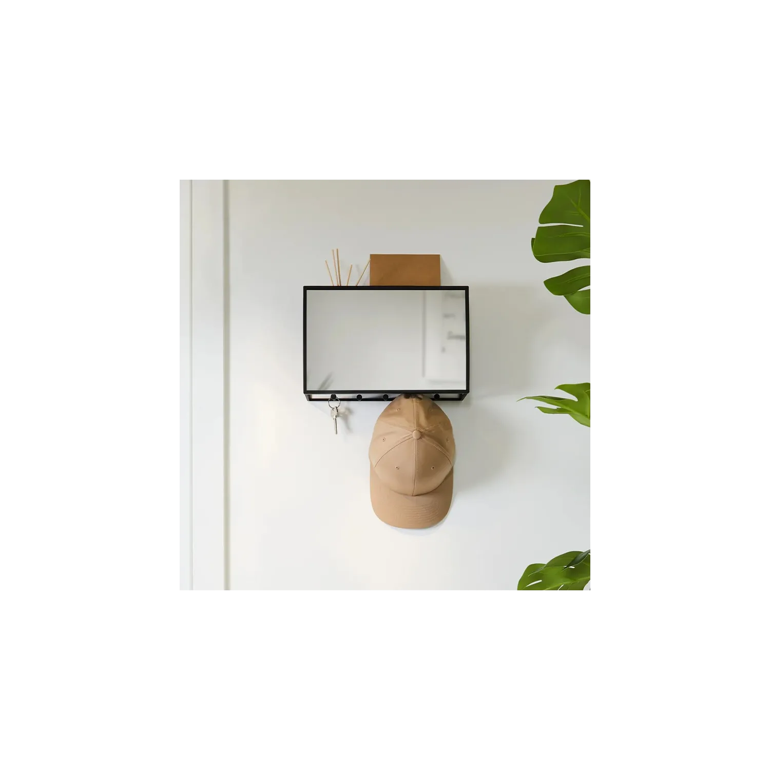 Oglinda cu organizer Umbra Cubiko