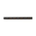 Cuier cu 8 carlige rabatabile Umbra Flip negru