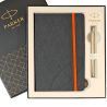 Set pix Parker Jotter XL Gold placat cu aur cu notes