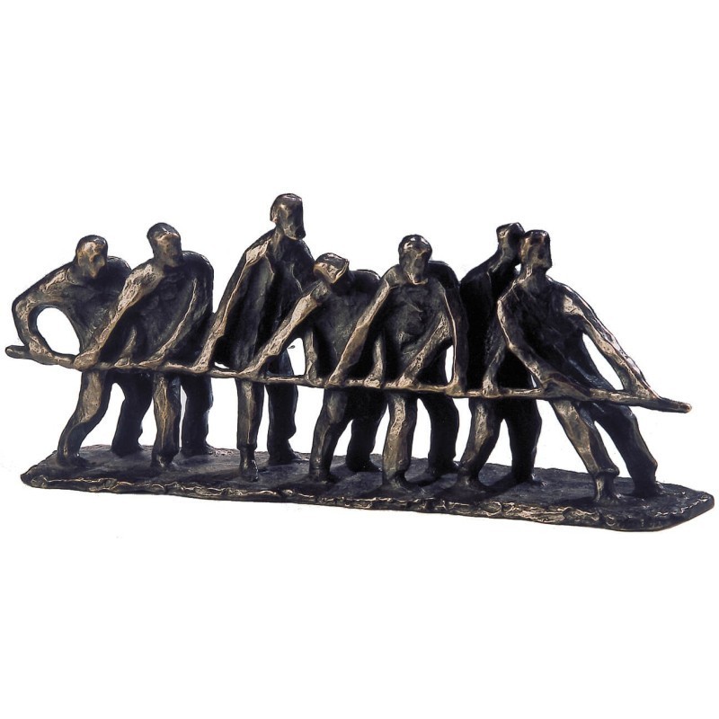 Statueta bronz "Echipa unita"