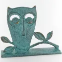 Sculptura in bronz "Bufnita"