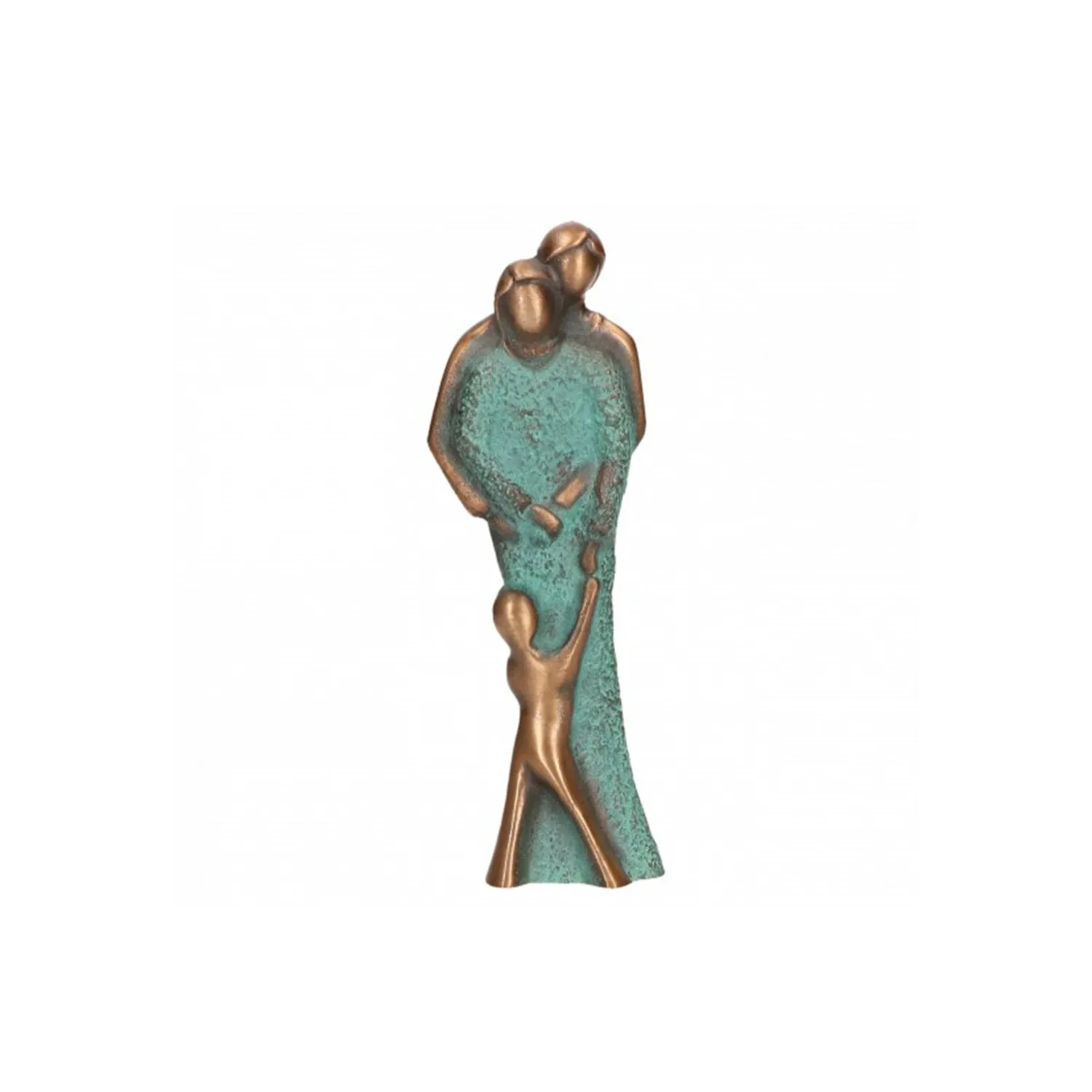 Statueta bronz "Parinti fericiti"