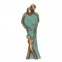 Statueta bronz "Parinti fericiti"