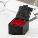 Cutie cu 9 trandafiri prezervati My Love XL