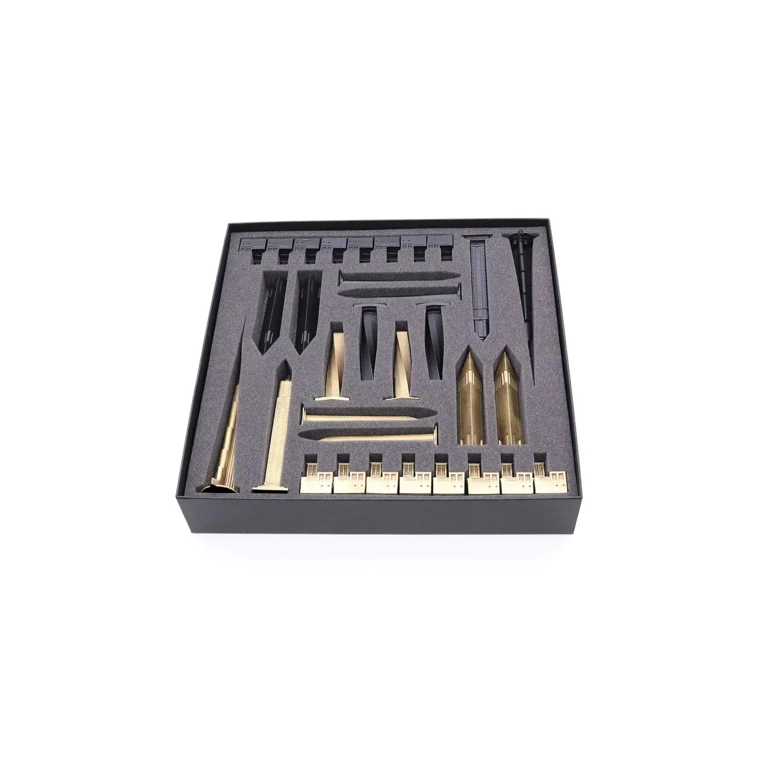 Joc de sah Skyline Tokyo Luxury Bronze