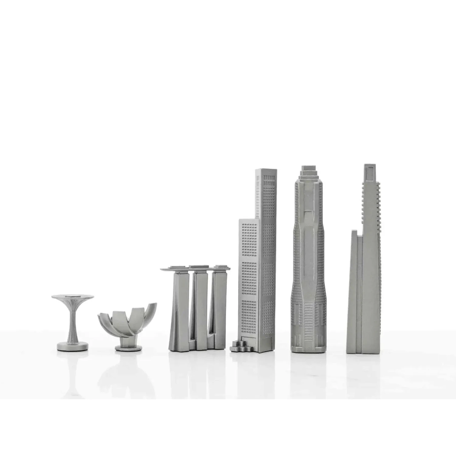 Joc de sah Skyline Singapore Premium Marble