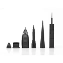 Joc de sah Skyline World Premium Marble