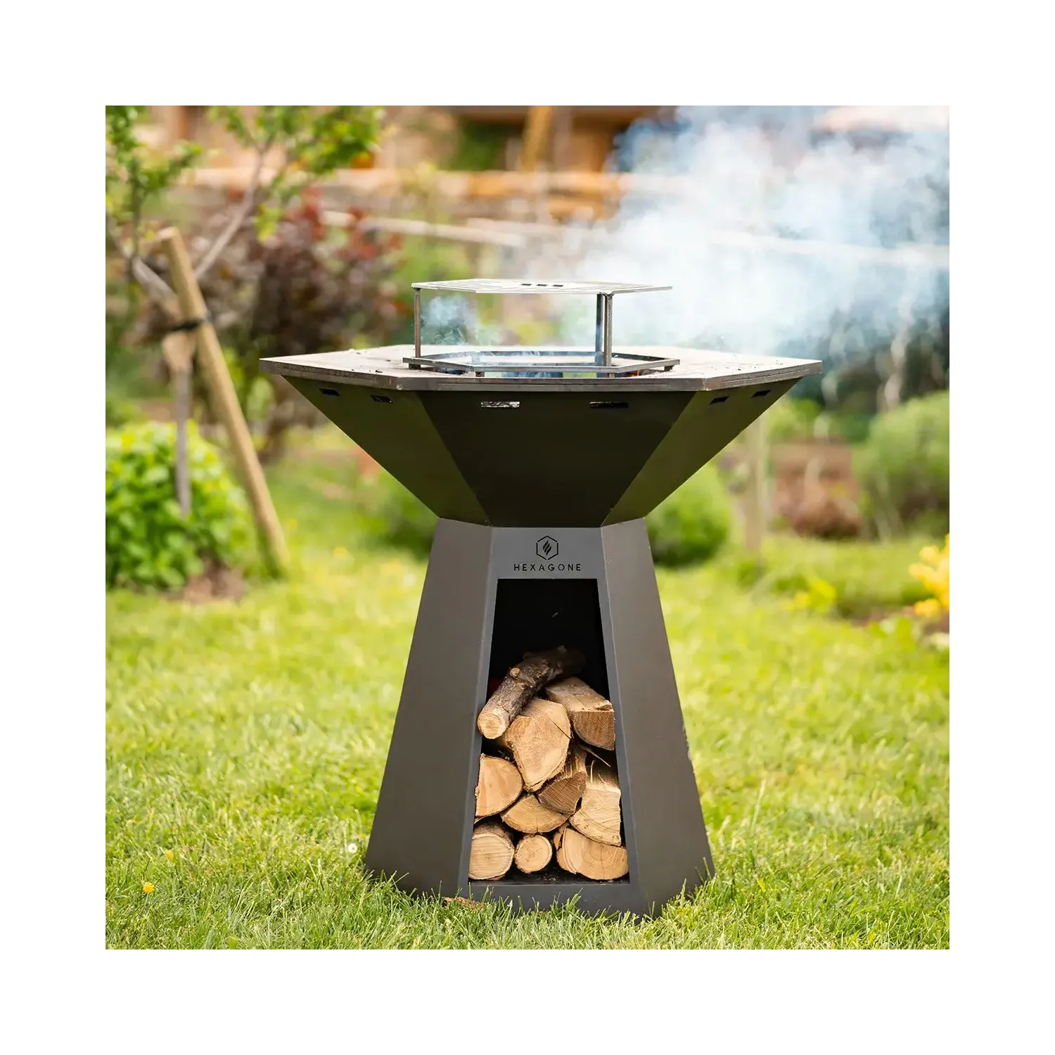 Gratar Hexagon Pack Festin Black 105cm