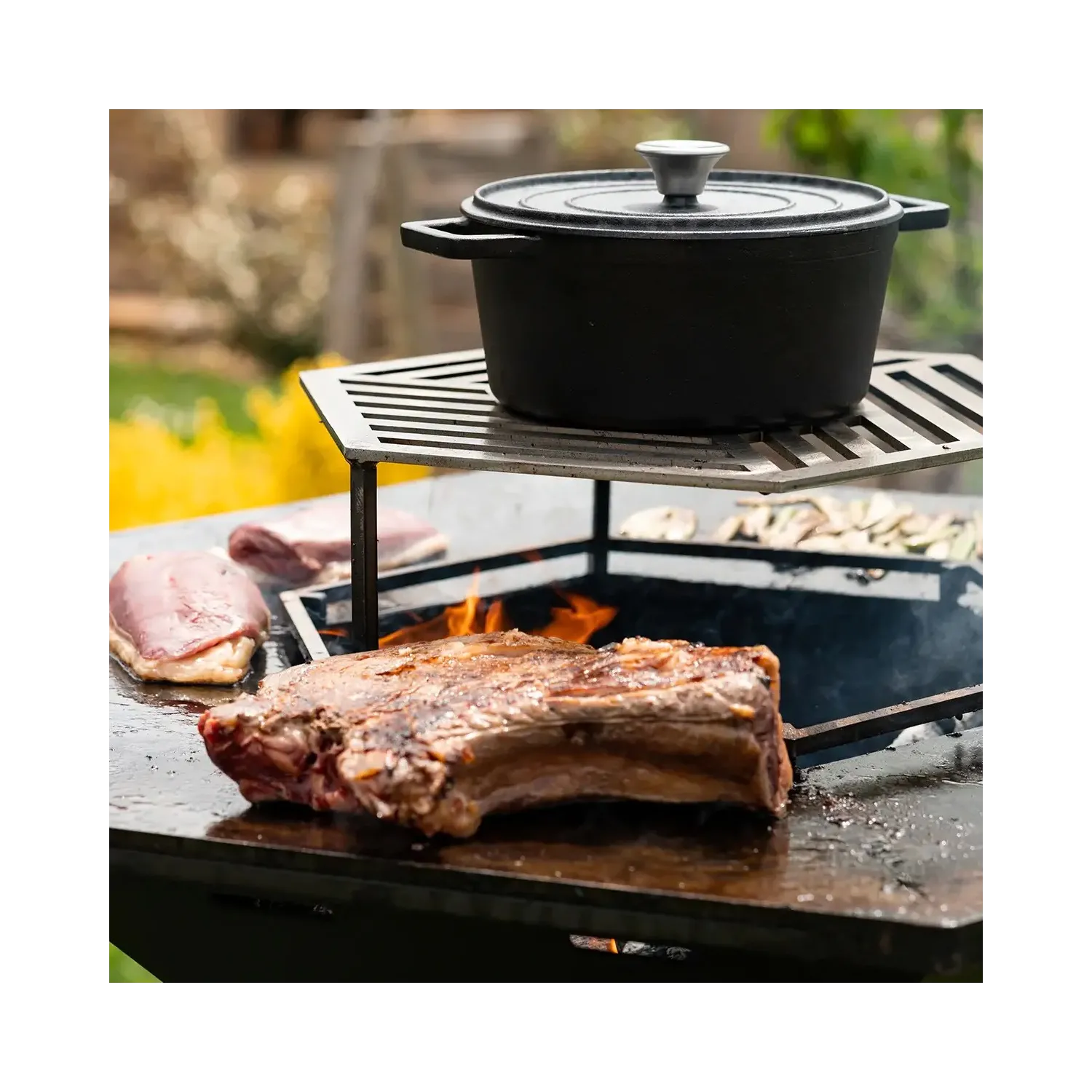 Gratar Hexagon Pack Festin 105cm