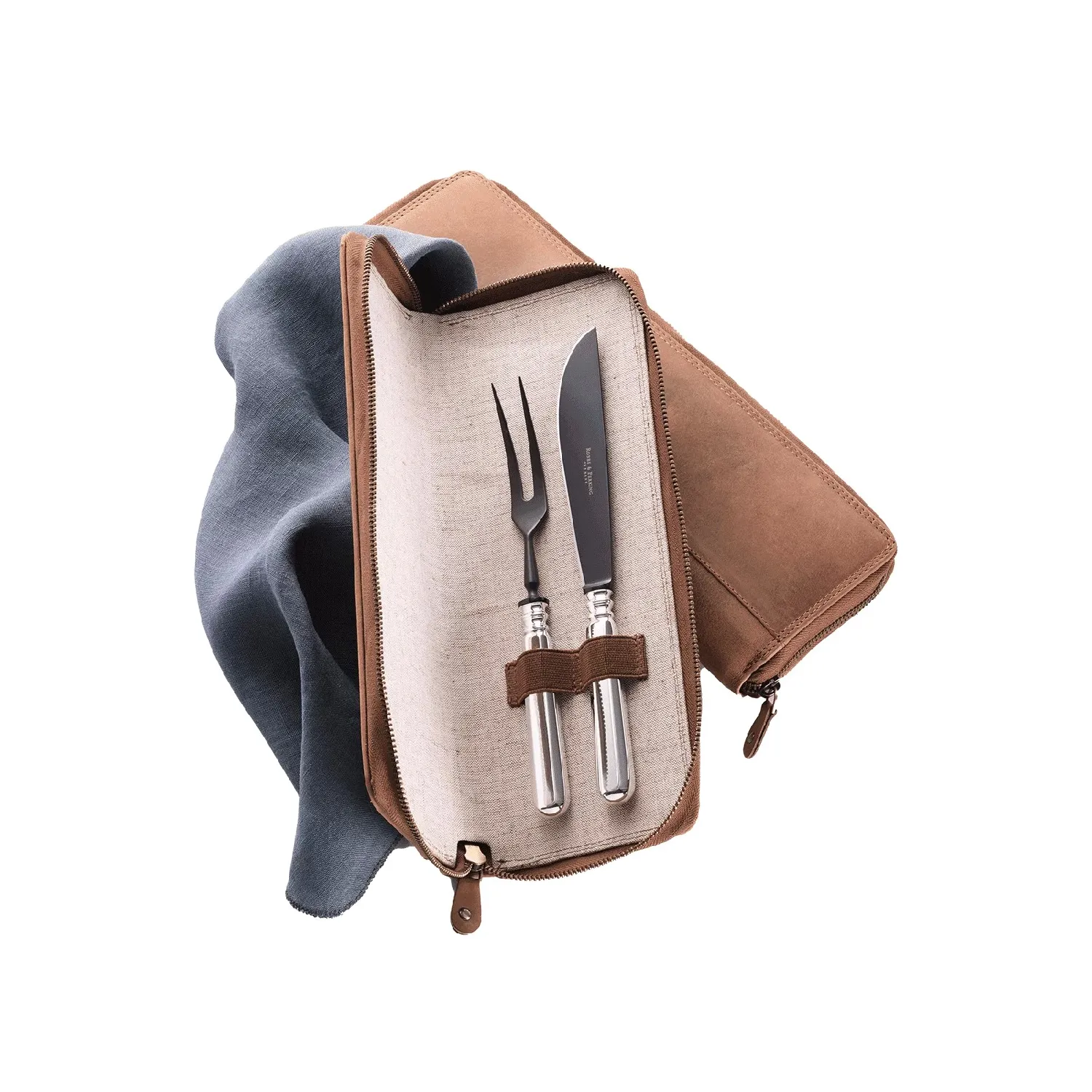 Set carving argint masiv Robbe & Berking Alt-Spaten