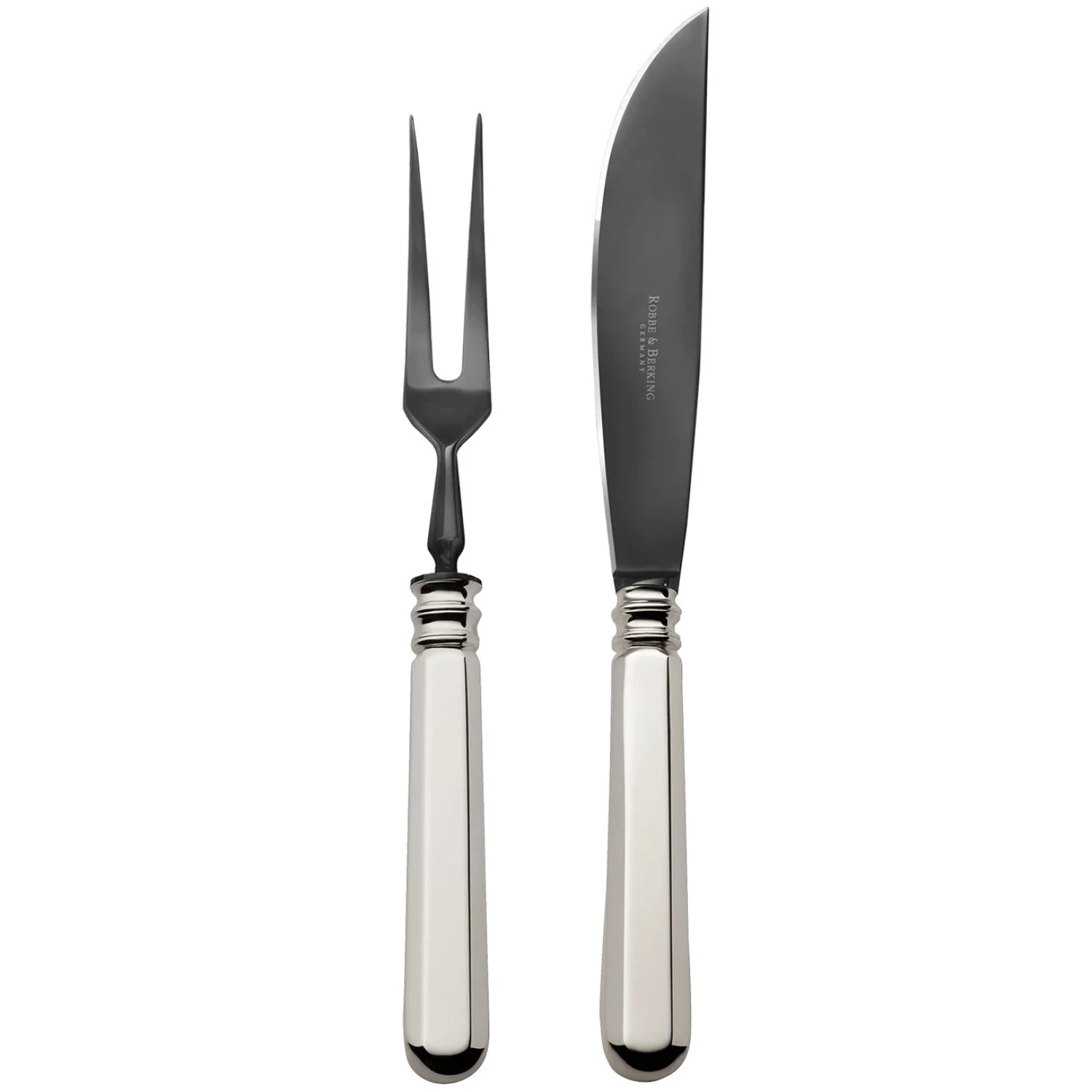 Set carving argint masiv Robbe & Berking Alt-Spaten