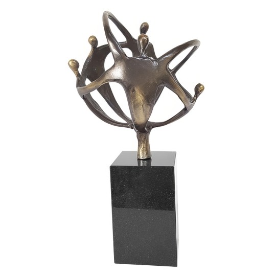 Statueta bronz "Echipa creativa"