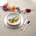 Set 3 tacamuri argint masiv Floreale placat cu aur