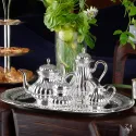Set ceai cafea argint masiv Meridiani