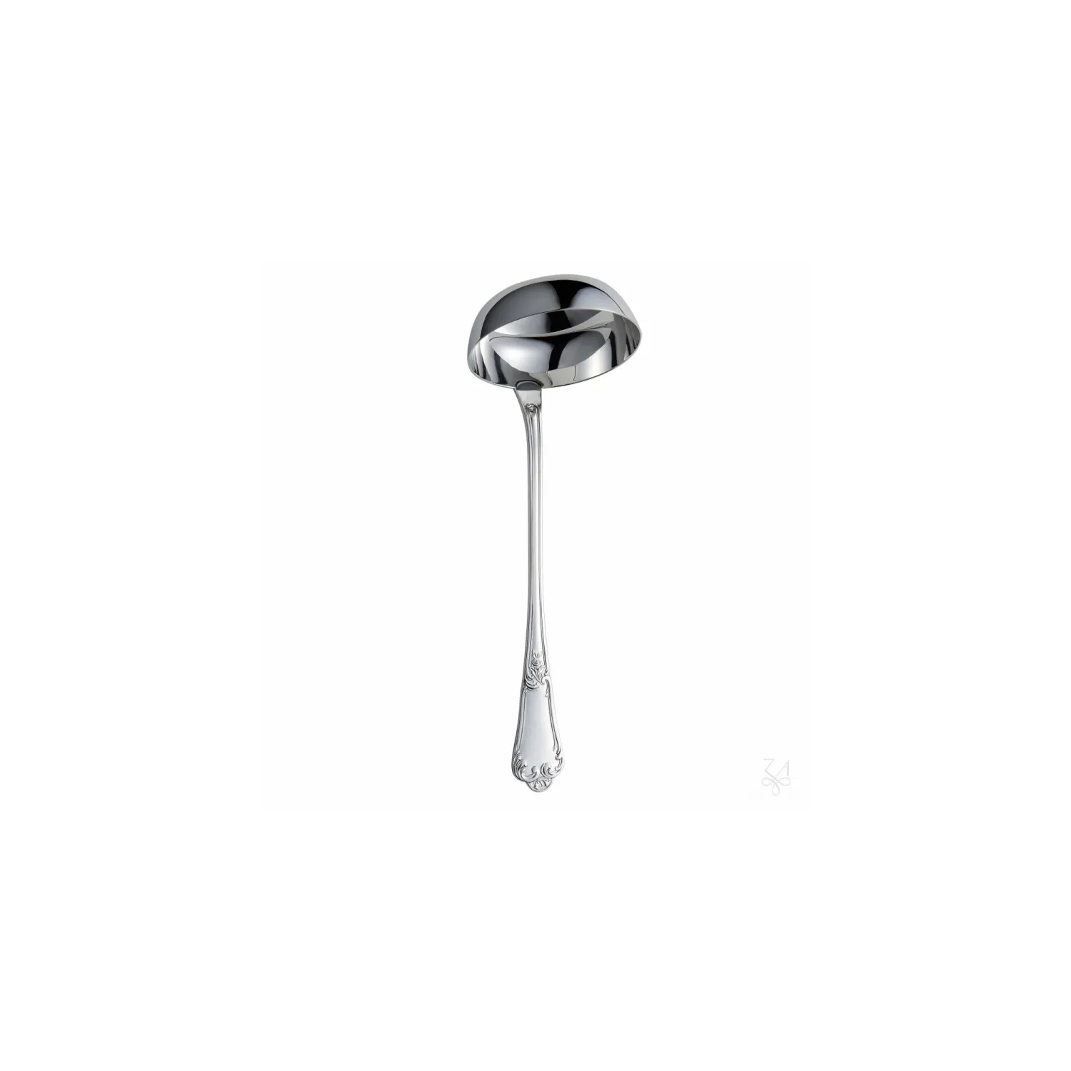 Set tacamuri argint masiv Floreale, 77 piese