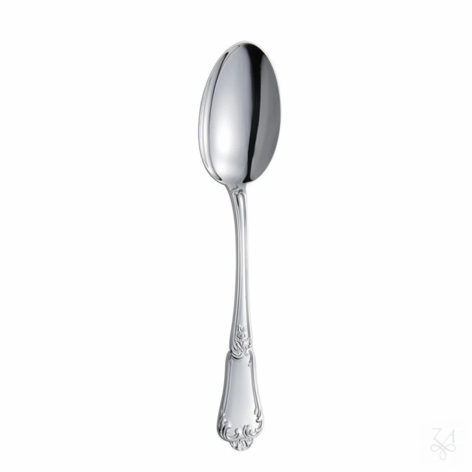 Set tacamuri argint masiv Floreale, 77 piese