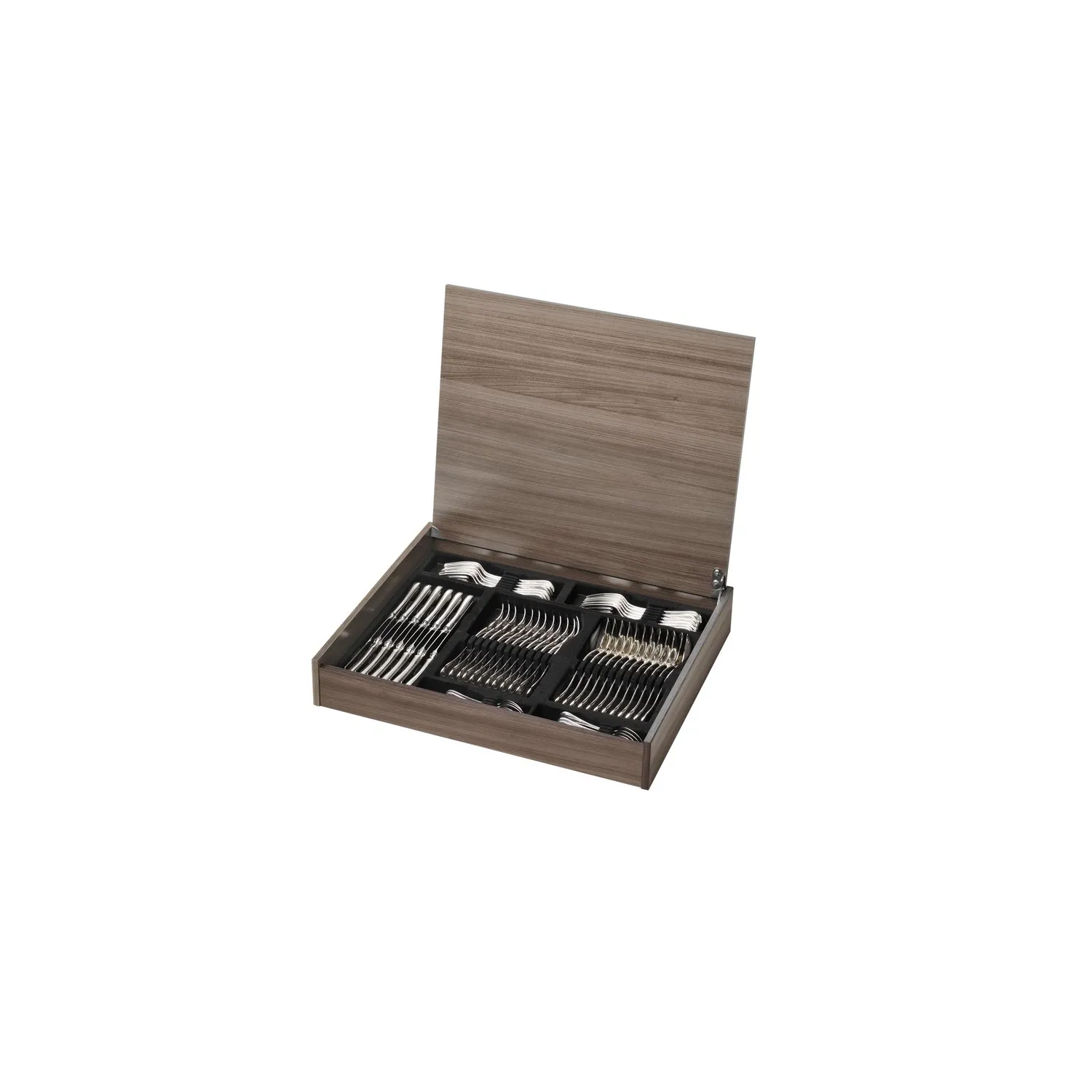 Set tacamuri argint masiv Svedese, 48 piese