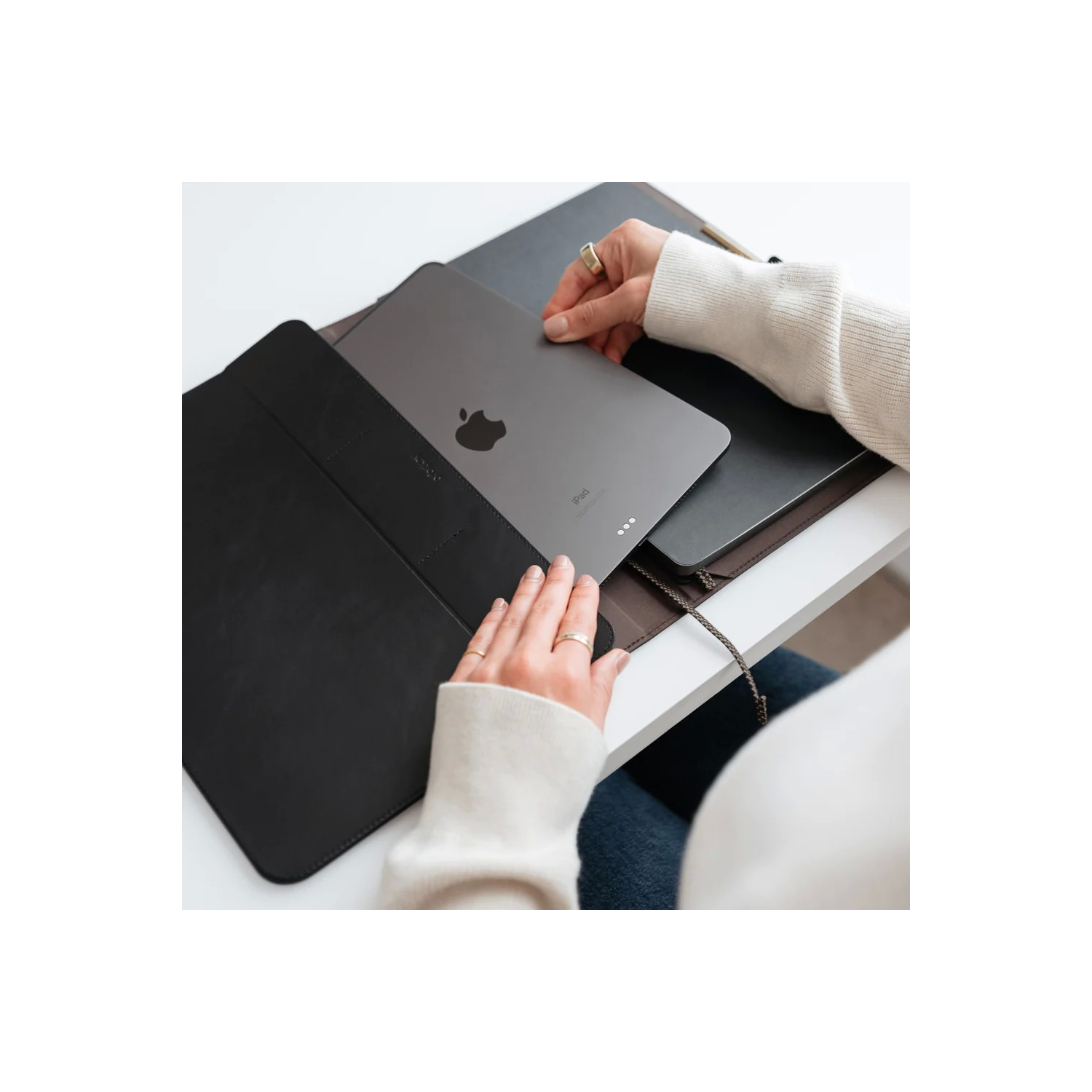 Agenda piele A4 orbitkey Compendium