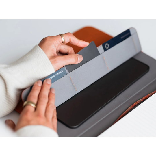 Agenda piele A4 orbitkey Compendium