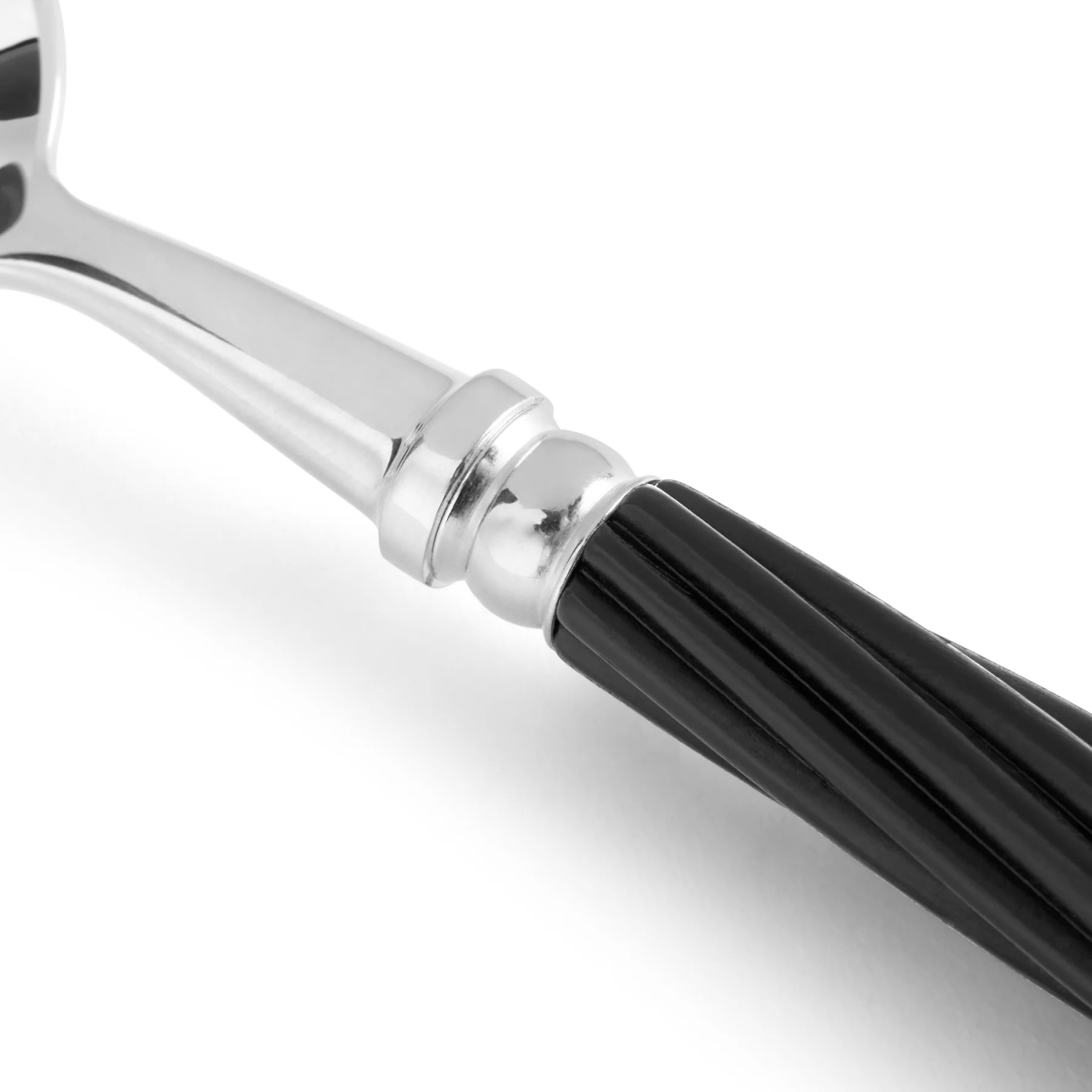 Set 4 tacamuri argintate L'Objet Montana Ebony