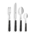 Set 4 tacamuri argintate L'Objet Montana Ebony