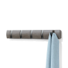 Cuier cu 5 carlige rabatabile Umbra Flip Ash