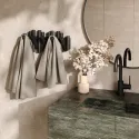 Cuier Umbra Picket Rail negru